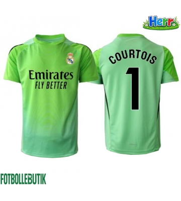 Real Madrid Thibaut Courtois #1 Målvakt Bortatröja 2025-26 Kortärmad